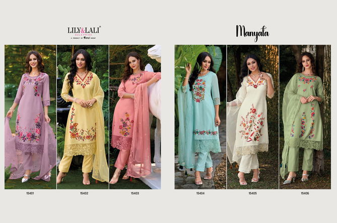 Manyata By Lily And Lali Kurti With Bottom Dupatta Wholesale Market In Surat With Price